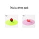 thumbnail image 1 of Keep Your Drinks Fresh and Adorable with our Creative Silicone Cup Cover - Perfect for Tea Cups, Water Cups, and Bowls!, 1 of 5