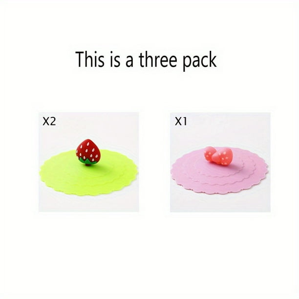 Keep Your Drinks Fresh and Adorable with our Creative Silicone Cup Cover - Perfect for Tea Cups, Water Cups, and Bowls!
