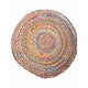 thumbnail image 1 of Alfombra Decoghar Yute Chindi Boho 1.2x1.2m, 1 of 3