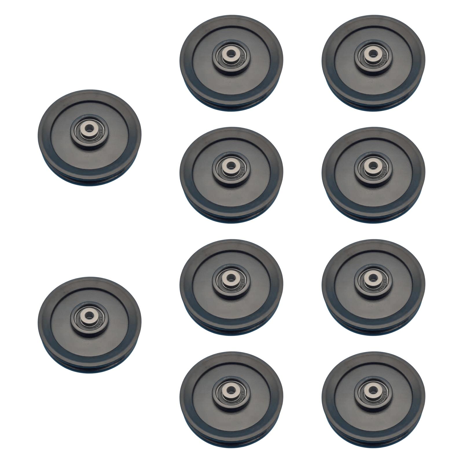 Ioensy - Polea De Rodamiento Para Fitness De 4,72 Pulgadas Para Entrenamiento De Fuerza Y Ejercicio, Polea De 12 Cm