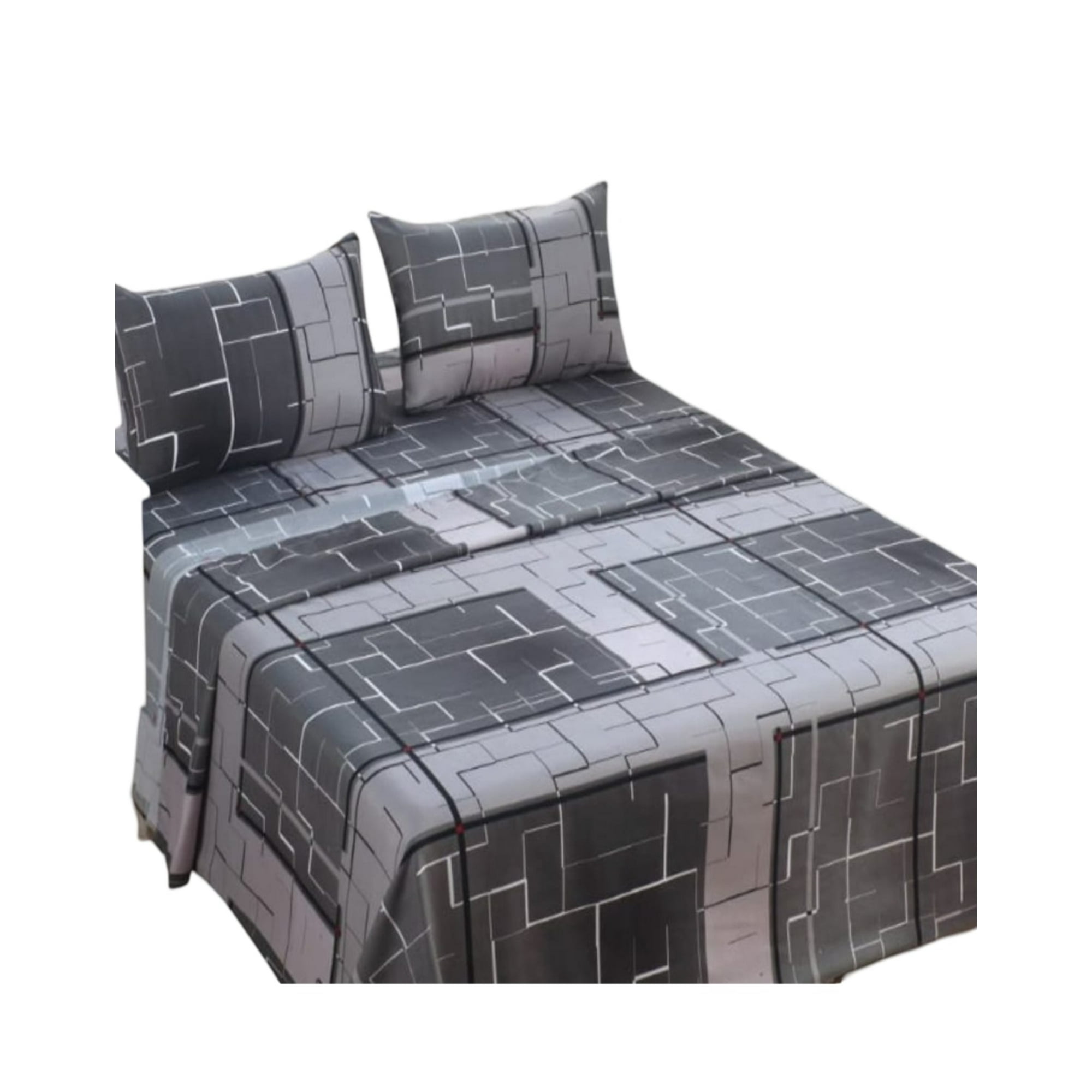 Genérica - Sábana 144 Hilos Algodón King Premium 8o15