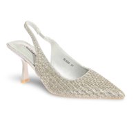 Zapato Taco Plata Andarina