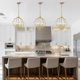 thumbnail image 2 of Candelabro ACANER de 4 luces 40 cm dorado para comedor, 2 of 9