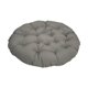 thumbnail image 5 of Cojín Acolchado Para Silla De Huevo, Redondo, 40 Cm, Para Sofá De Meditación, Exterior, Gris Oscuro, 5 of 5