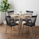 thumbnail image 2 of Comedor Redondo Shanna 80 cm + 4 Sillas Windsor Negro, 2 of 2