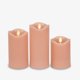 thumbnail image 2 of Juego de velas LED parpadeantes sin llama que funcionan con pilas, 2 of 6
