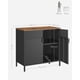 thumbnail image 3 of Buffet Aparador Negro Metalico y Madera Torsjo, 3 of 6
