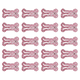 thumbnail image 1 of Pinzas para el pelo con forma de hueso de 1 pulgada, accesorios para el cuidado de mascotas, para perros, gatos y cachorros, paquete de 20, 1 of 5