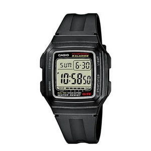 Reloj Casio Digital Hombre F-201Wa-1A Negro