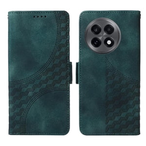 Carcasa Foxdock Oneplus 13R 5G De Cuero Pu, Diseño Acolchado Clásico, Protección Contra Caídas Y Rayones