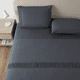 thumbnail image 1 of Sabanas casatua hotel funda almohada king color gris oscuro, 1 of 3