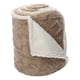 thumbnail image 1 of Frazada Andes Jacquard Sherpa Beige 2 Plaza, 1 of 3