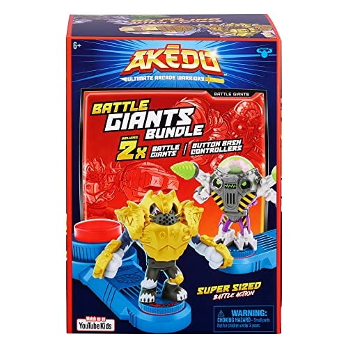Figura de Acción Akedo Ultimate Arcade Warriors Paquete de Batalla Akedo