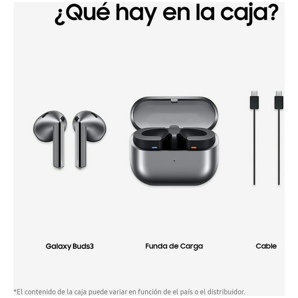 Galaxy Buds 3 Audifonos Bluetooth ANC - Plata | Lider