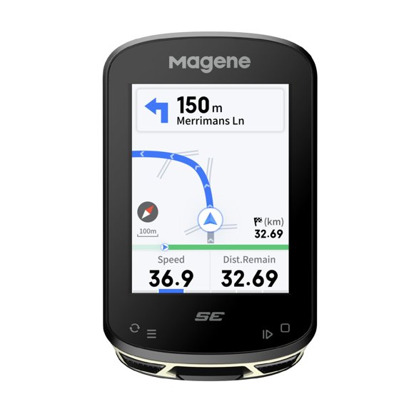 Ciclocomputadora Magene C506SE GPS Inalámbrica 2,4" a Color