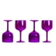 thumbnail image 1 of Set 4 Copas Gin Acrilico 637 ml - Morado Traslucido, 1 of 3