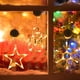 thumbnail image 2 of Paquete de 3 luces navideñas para ventana con ventosas y pilas., 2 of 5