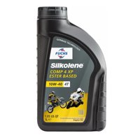 Fuchs Lubricants - Fuchs Silkolene Comp 4 10W-40 Xp: Aceite Sintético Éster Para Moto 4 Tiempo