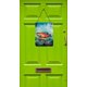 thumbnail image 2 of Letrero metálico de aluminio para colgar en pared o puerta, color salmón, 30 x 40 cm, 2 of 3