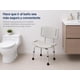thumbnail image 4 of Silla Baño Estándar Altura Regulable, 4 of 5