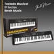 thumbnail image 2 of Teclado Musical 61 Teclas Ibrah Music Piano Con Midi Sustain Negro, 2 of 3