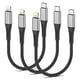 thumbnail image 1 of Cable USB C a Lightning Umefly de 1 pie, paquete de 3 unidades, certificado MFi, 1 of 3