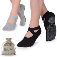 Calcetines De Pilates Ozaiic Con Agarre Antideslizante Para Mujer, Yoga, Barra Y Ballet