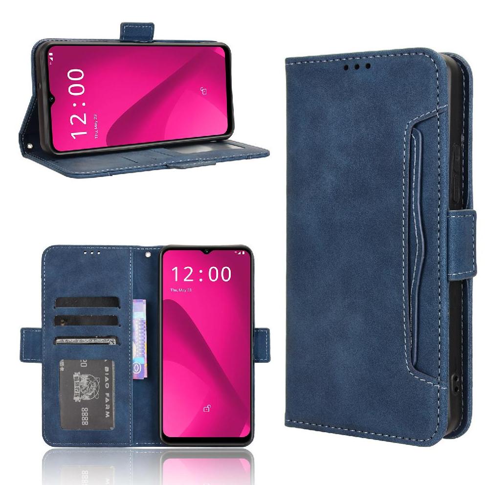 Funda Tipo Billetera Foxdock Para T-Mobile T Phone 2 5G – Tapa Flip Con Tarjetero