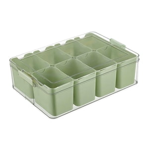 Bothyi - Tarro De Condimentos, Recipiente Ligero Para Especias Para Comedor, Restaurante, Cocina, Verde