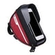 thumbnail image 4 of Bolsa De Marco Frontal De Bicicleta Ciclismo Bicicleta Impermeable Paquete De Caja De Soporte Para Teléfono Rojo, 4 of 5