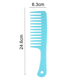 thumbnail image 2 of Peine de dientes anchos para cabello rizado y húmedo, peine desenredante para mujeres, peine grande de dientes anchos para cabello largo, grueso y ondulado., 2 of 5