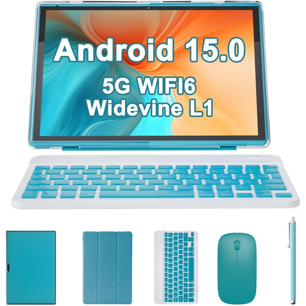 Tablet Zzb Zb10 10 8gb 32gb Android 15 Kit Teclado Mouse
