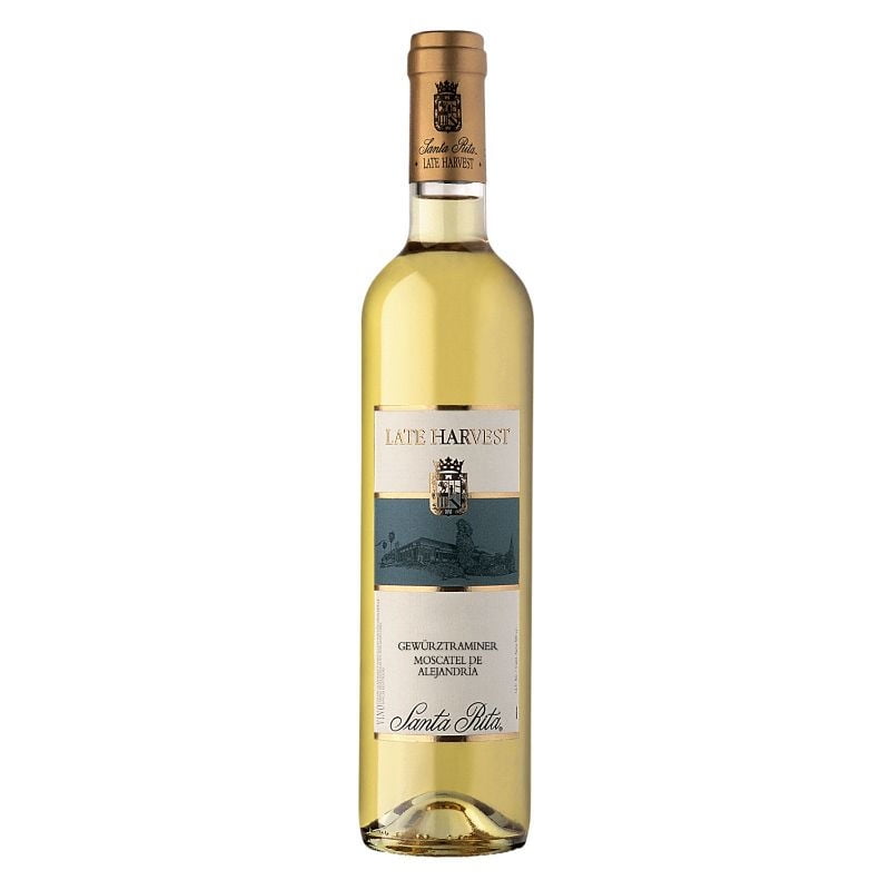 Vino Blanco Late Harvest 12° Botella 500 cc Santa Rita