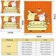 thumbnail image 4 of Cute Dog Comforter Set 3 Piece Twin Boys Girls Cartoon Puppy Yellow Bedding Set Lovely Pompompurin Comforter Dogs Collection Bed Set Pompompurin Lover Bedroom Decor, 4 of 4