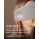 thumbnail image 4 of Máscara para Dormir Sleenova Bluetooth Gris Nube, 4 of 5