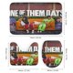 thumbnail image 3 of uno de esos días-theme 4-Piece Shower Curtain Set with Rugs, Waterproof Bathroom Decor Set Includes Bath Mat, U-Shaped Rug, Toilet Lid Cover and Curtain with Hooks, 3 of 6
