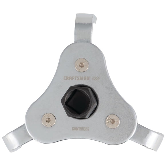 Llave para filtro de aceite CRAFTSMAN CMMT98352 de 3 garras, color rojo