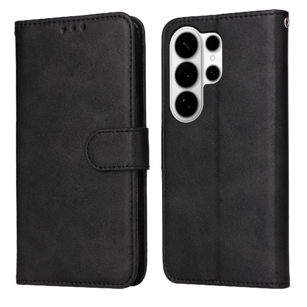 Funda Billetera para Samsung Galaxy S26 Ultra con Porta Tarjetas y Soporte Ajustable Negro