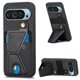 thumbnail image 1 of Funda Resistente para Google Pixel 9 con Tarjetero y Soporte, Diseño Magnético Negro, 1 of 5