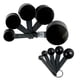 thumbnail image 3 of 10x Cucharas Y Tazas Medidoras Cucharillas De Café Cucharadita Con Escala Negro, 3 of 5