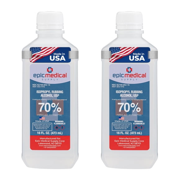 Botella De Alcohol Isopropílico 70% 480 Ml (2)