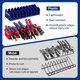 thumbnail image 3 of Estante organizador para alicates WORKPRO, paquete de 2 con base de goma antideslizante, 3 of 9