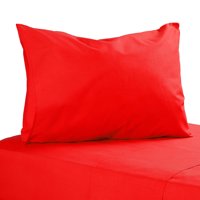 Sueño Blanco - Juego De Sabanas, Single, Color Rojo, 144 Hilos