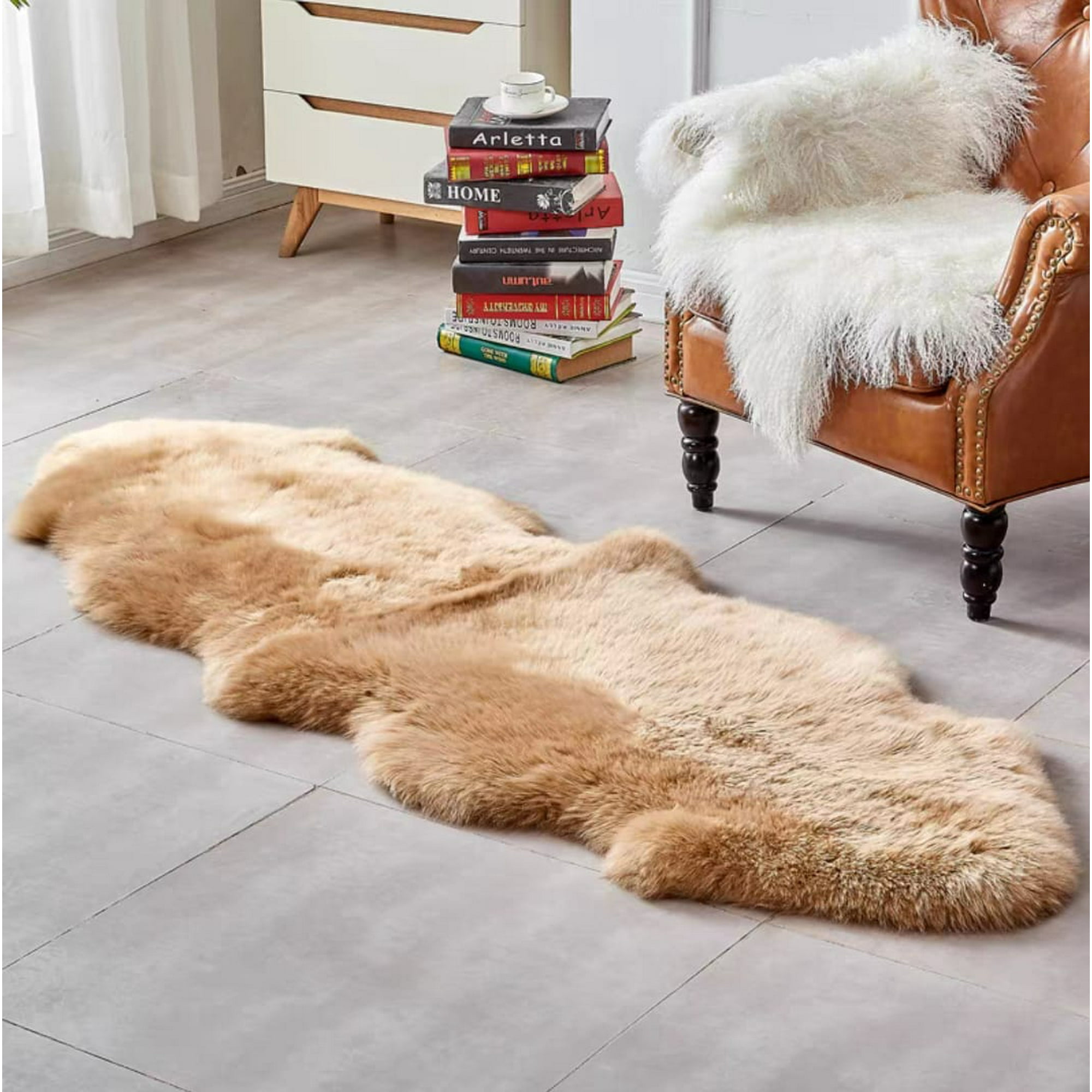 Angeles Del Hogar - Alfombra De Felpa Pelo Largo 60x180