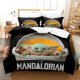 thumbnail image 1 of Star Wars Master Yoda Comforter Set 100% Polyester 3D Digital Print Bedding King Size Printed Bed Sheets, 1 of 5