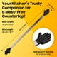 thumbnail image 4 of Estante para paños de cocina HAPPY SINKS Wunderbar, acero plateado, 4 of 8