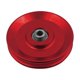 thumbnail image 2 of Rodamiento Polea Rueda Cable Gimnasio Equipo De Fitness Parte Universal 110 Mm Rojo, 2 of 5