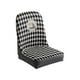 thumbnail image 2 of Fundas Asiento Elásticas Decorativas Lavables Para Banquete Comedor Blanco, 2 of 3