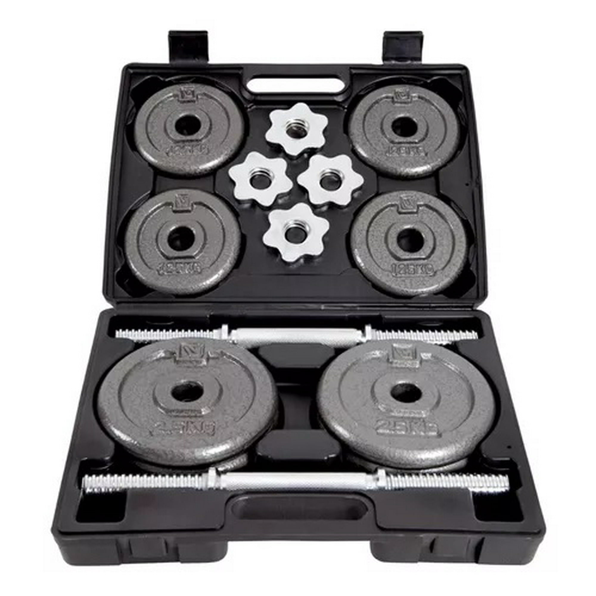 Set Mancuernas 20kg Live Up Con Maleta