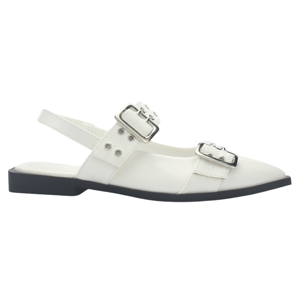 Ballerina Mujer Chalada Slik-21 Blanco Casual